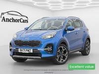 2021 Kia Sportage 1.6 T-GDi GT-Line SUV 5dr Petrol DCT AWD Euro 6 Estate Petrol 