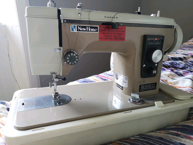 'New Home' Vintage Sewing Machine in Cathcart, Glasgow Gumtree