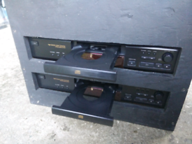 DJ Box Sony CDP-X220 CD Players.