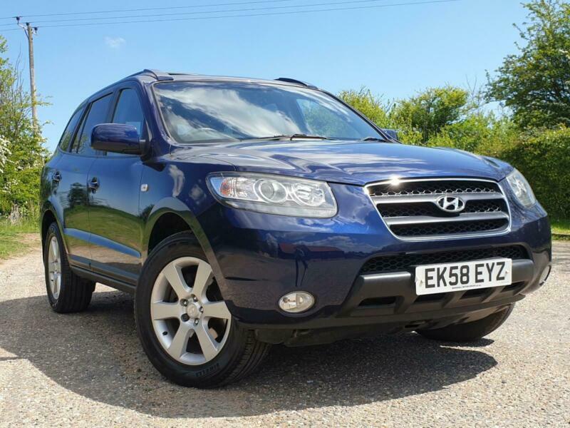2008/08 Hyundai Santa Fe 2.2 CRTD CDX, 7 Seats, Diesel Auto 7 Seater, Leather!! in Ongar