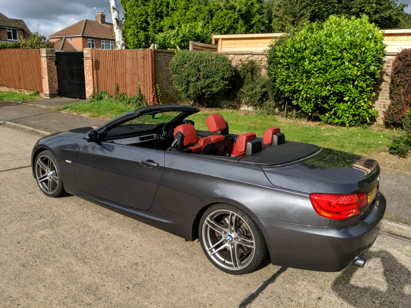 BMW 335i Twin Turbo, Heated Red Leather | in Leicester, Leicestershire