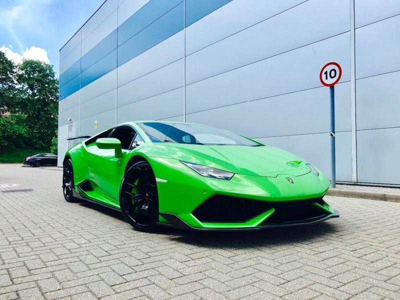 2015 15 Huracan LP610 4 GREEN + CARBON BODY STYLING KIT