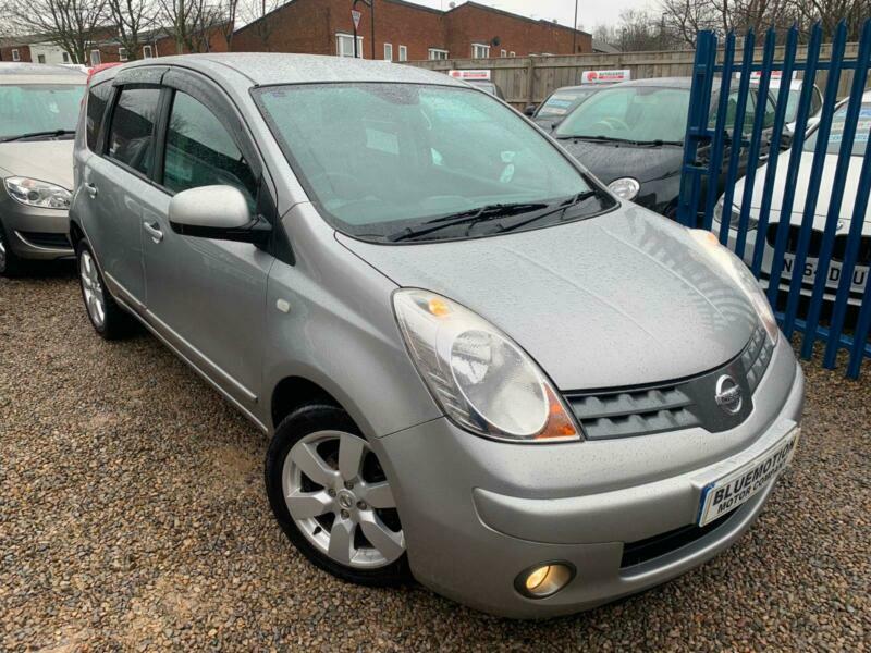 2008/08 Nissan Note 1.6 16v auto Tekna, 5dr, Silver NICE EXAMPLE