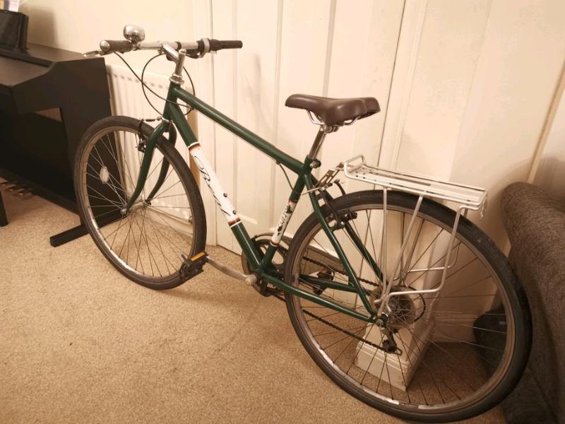 Real Clifton Town Bike Bundle with Kryptonite Lock, Bell