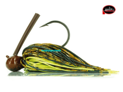 MOLIX GT FOOTBALL JIG 1/2 OZ GR 14 COL 134 MISSOURI CRAW SPINNING BLACK BASS