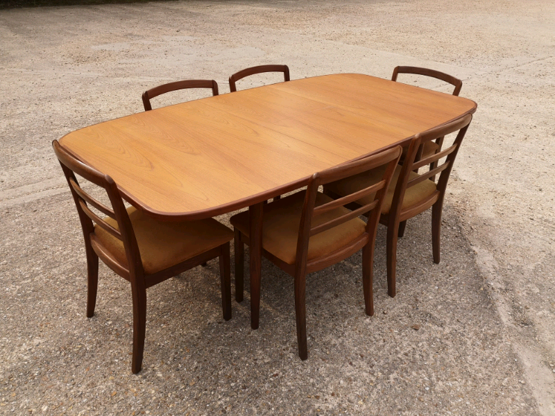 Retro G Plan Dining Table and 6 Chairs in Salisbury, Wiltshire Gumtree