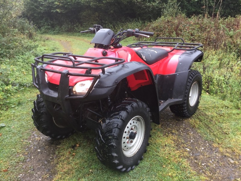 Honda fourtrax 350 4x4 2007 farm quad/atv delivery available | in