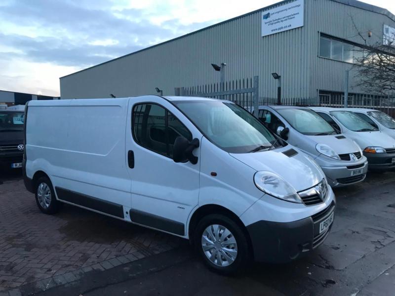 2011 VAUXHALL VIVARO LONG WHEELBASE VAN EURO 5 SUPERB DRIVE NO VAT NEW