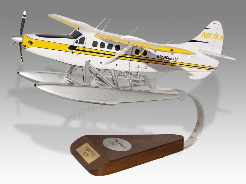 De Havilland DHC-3T Otter Kenmore Air Solid Wood Handcrafted Display Model