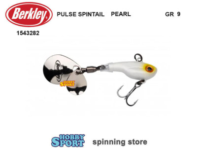 BERKLEY PULSE SPINTAIL  COL PEARL 9 GR PESCA PERSICO E TROTA 1543282