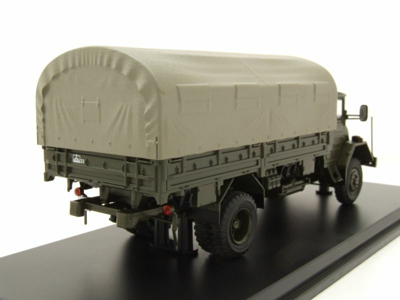 MAN 630 Pritsche Plane LKW Bundeswehr olivgrün Modellauto 143 Premium ClassiXXs