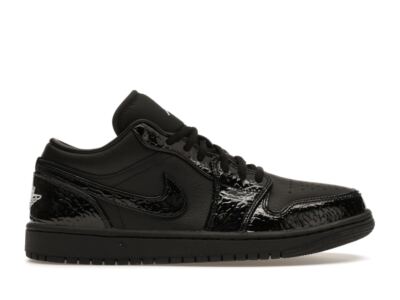 Air Jordan 1 SE Low Black Croc W - Hj7743-010 | eBay