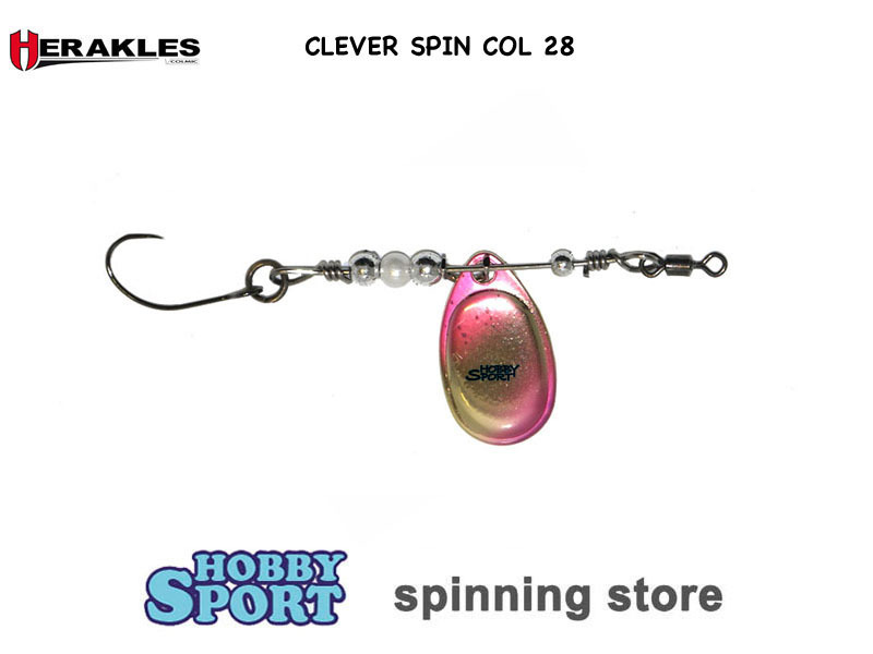 CLEVER SPIN SPOON  1,5 GR ARHKCLE28 GOLDEN TROUT HERAKLES COLMIC X AREA TROUT