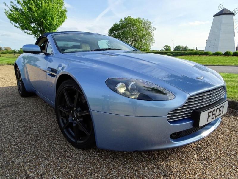 2008 Aston Martin Vantage V8 ROADSTER Petrol blue Manual | in Orpington