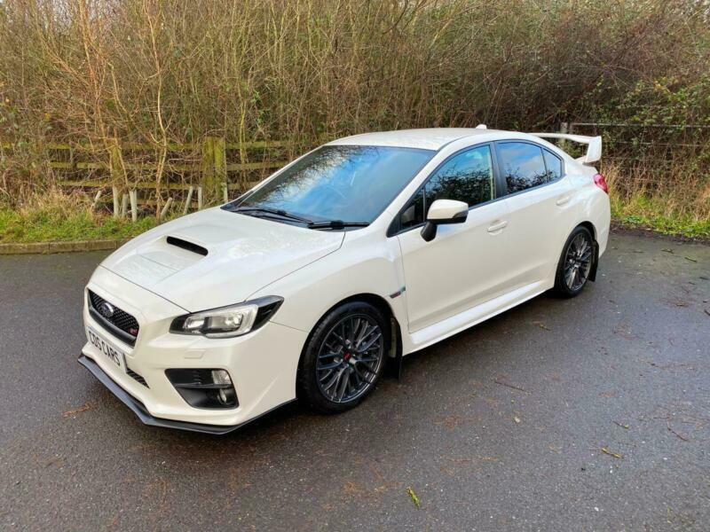 2014 Subaru Impreza 2 5t Wrx Sti Type Uk 4dr Saloon White