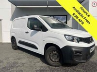 2019 Peugeot Partner BlueHDi 1000 Professional Panel Van Diesel Manual