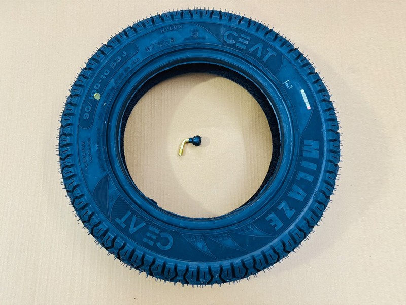 For Vespa Scooter Tubeless Tyre Size (90/100-10)