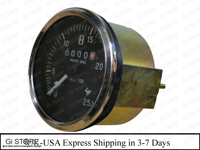 Massey Ferguson Tractor Tachometer 158 253 240 260 261 50E 275 282 1674637M91