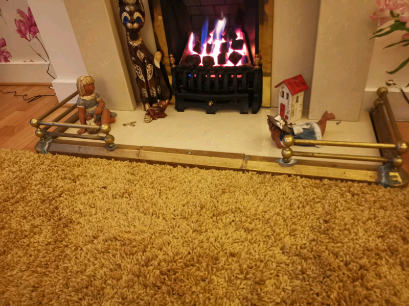 Solid brass fire surround in Sutton, London Gumtree