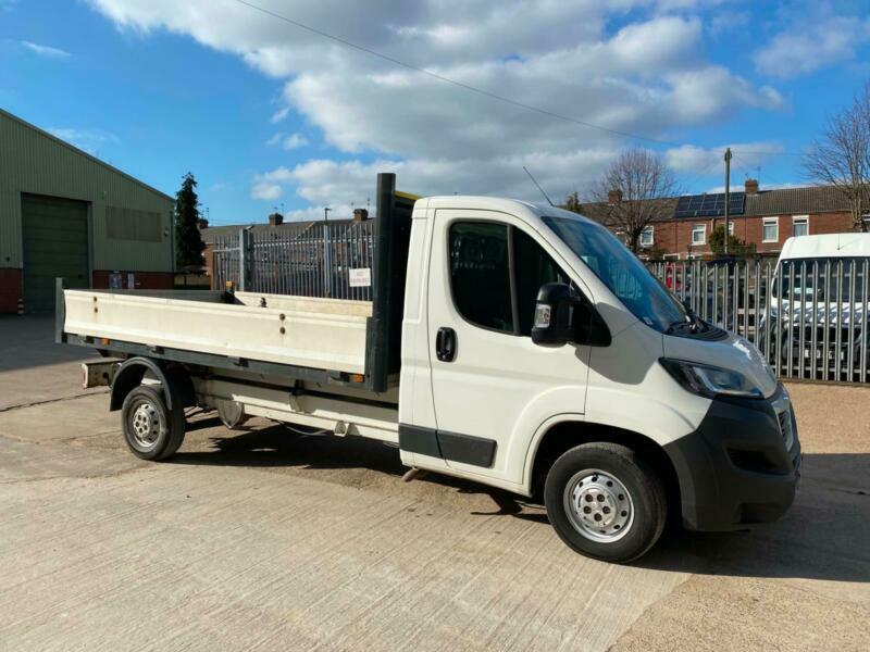 PEUGEOT BOXER 335 L3 DROPSIDE LORRY 2016 66 PLATE LWB in Doncaster