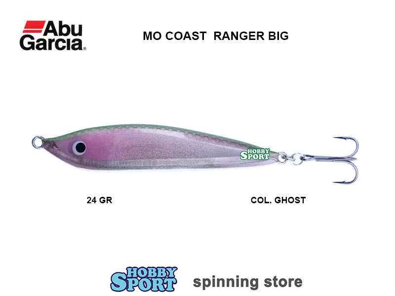 MO COAST RANGER BIG ABU GARCIA 24 GR COLORE GHOST 8,5 CM ARTIFICIALE SPINNING