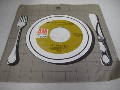 Rock Unplayed NM! 45 NAZARETH Broken Down Angel on A&M