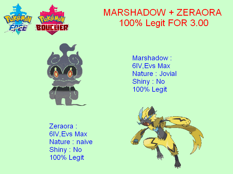 Unused Marshadow Codes