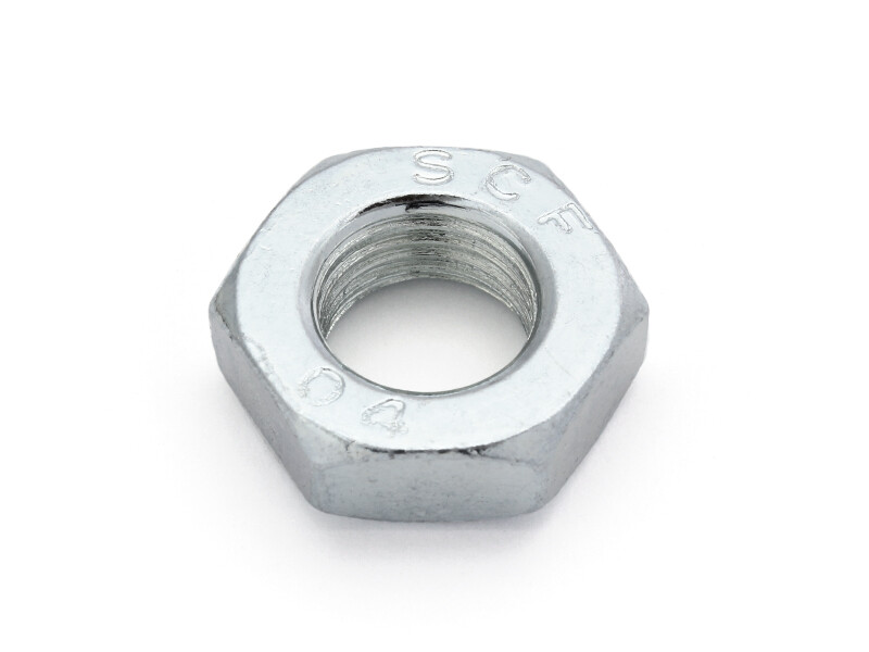DIN 439 Sechskantmutter niedrige Form verzinkt VPE100 M10x1,25 (feingewinde)