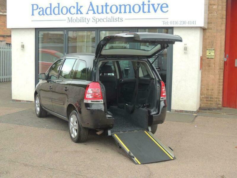 Vauxhall Zafira 1.8i Exclusive Disabled Wheelchair Accessible Vehicle