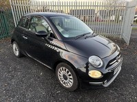 2017 Fiat 500 1.2 Lounge Hatchback 3dr Petrol Manual Euro 6 (s/s) (69 bhp) Hatch