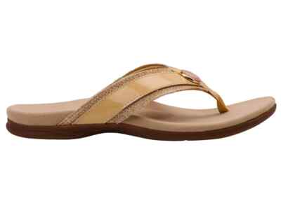 Spenco Women's Sutton New Wheat Sandal Slide Flip Flop Wide (D W)
