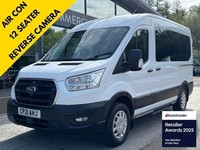 2021 Ford Transit 2.0 EcoBlue 130ps H2 12 Seater Trend MINIBUS DIESEL Manual