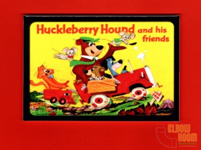 Huckleberry Hound and friends lunch box art 2x3'' fridge/locker magnet Aladdin