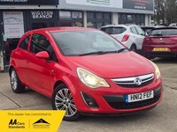 2012 Vauxhall Corsa 1.0 ecoFLEX 12V Active Euro 5 3dr HATCHBACK Petrol Manual