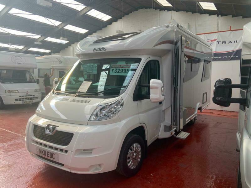 ELDDIS ASPIRE 240 2011 JUST 27000 MILES LUXURIOUS 2 BERTH LOW PROFILE