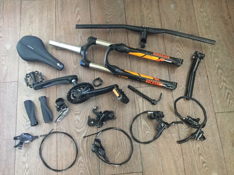 Assorted mountain bike parts in Staple Hill, Bristol Gumtree
