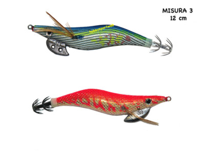 TOTANARE SQUID MIS 3 MOD. EXTRA  COL 12 BLUE + SUGOI COL 507931 PINK GOLD