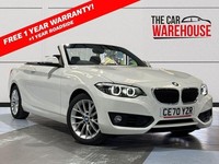 2020 BMW 2 Series 218i SE 2dr [Nav] Step Auto Automatic Convertible Petrol Autom