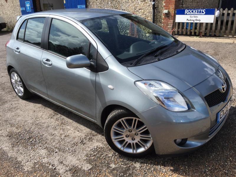 2008 '08' Toyota Yaris 1.3 AUTO. Petrol. Automatic. 5 Door. Low Miles