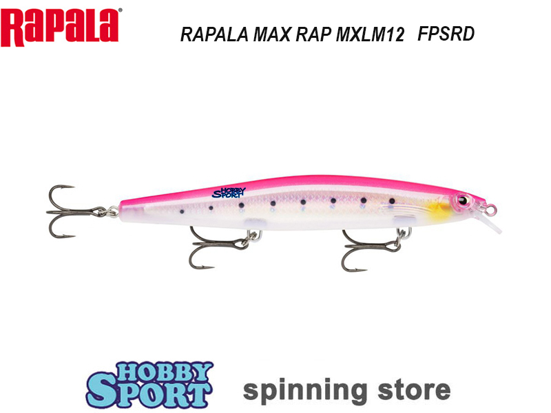 RAPALA MAX RAP MXLM 12 COL. FPSRD 20 GR LONG DISTANCE  SPECIALE SPIGOLA