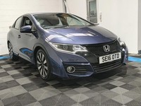 2016 Honda Civic 1.8 i-VTEC SE Plus 5dr Auto [Nav] HATCHBACK PETROL Automatic