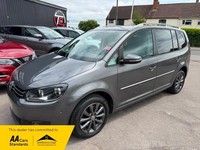 Volkswagen Touran SPORT TDI-6 SPEED, SERVICE HISTORY, FRONT+REAR PARKING SENSORS