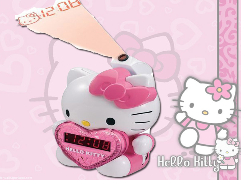 Hello Kitty Am Fm Pink Sanrio Projection Wake Up Alarm Clock Snooze Radio Kt2064 5391509576086 Ebay