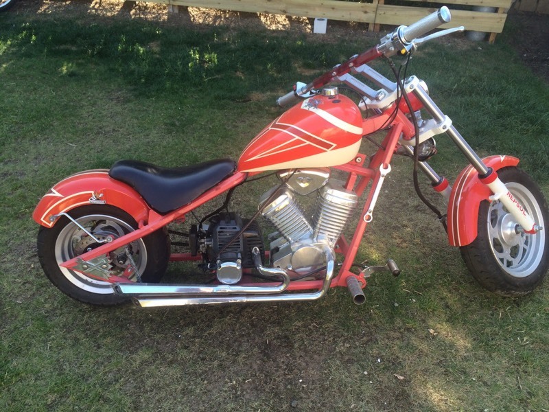 Mini  Moto Harley  Davidson  Style motor bike 49cc in Port 