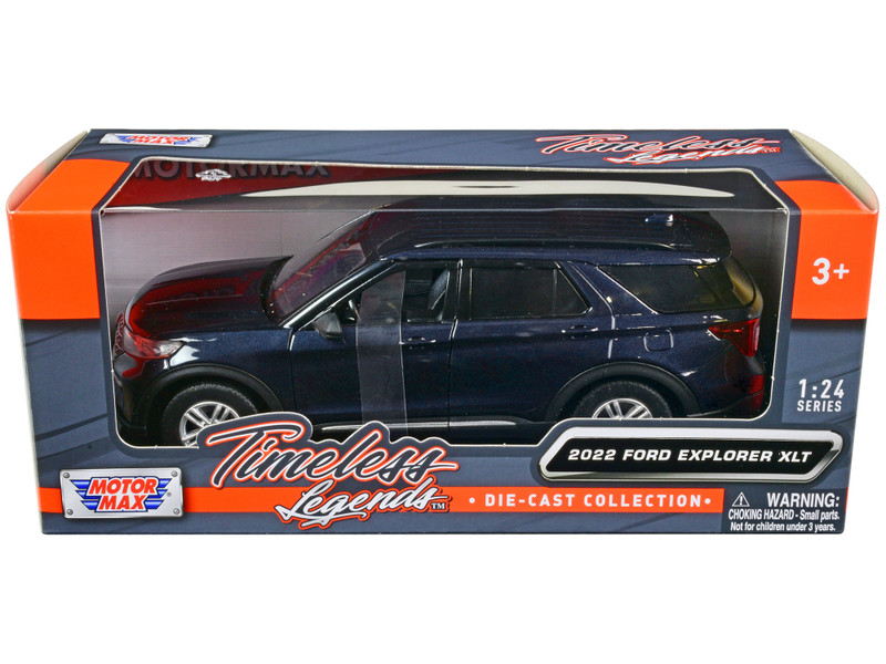 ミニカー Motor Max 2022 Ford Explorer 1/24 MotorMax 2022 Ford Explorer XLT SUV Diecast Model Car