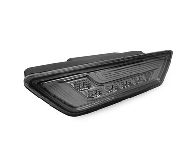 White LED Smoke Side Marker Lights For 2012-14 Mercedes Benz W218 CLS 550 Class