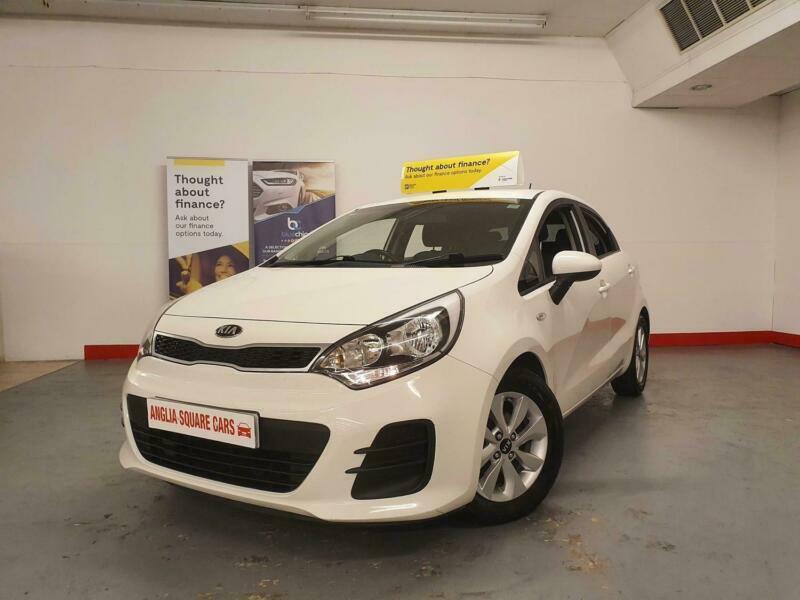KIA RIO SR7 White Manual Petrol, 2015, ONLY 42,800 MILES, ONLY £30 ROAD