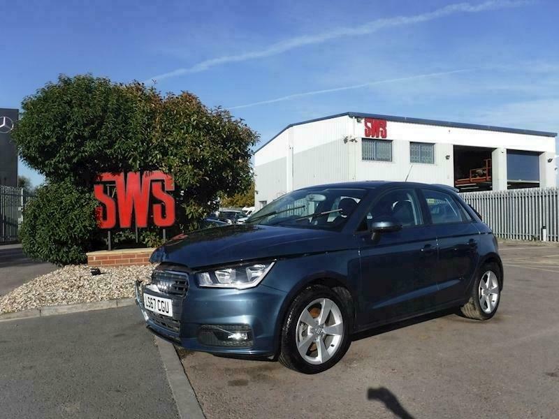 2017 (67) Audi A1 Sportback Tdi Sport 1.6 Manual Diesel 9k miles!!! SALVAGE in Tewkesbury