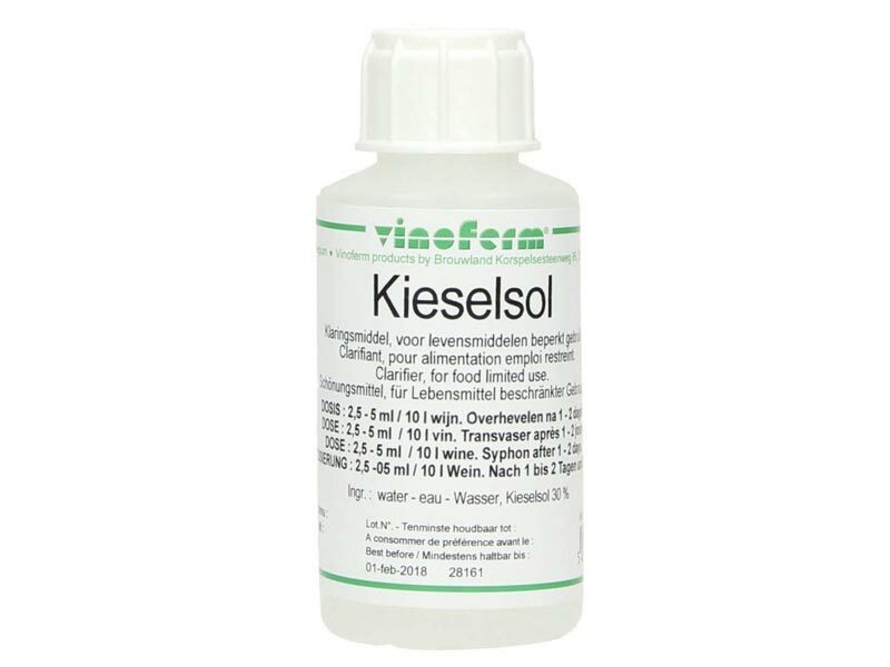 Kieselsol 100 ml Hot-Trub Klärung zum Wein selber machen & Bier selber brauen