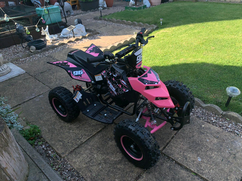 pink razor quad